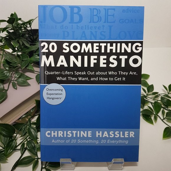 Book 20 Something Manifesto by Christine Hassler Sociology Psychology Education - Picture 2 of 6